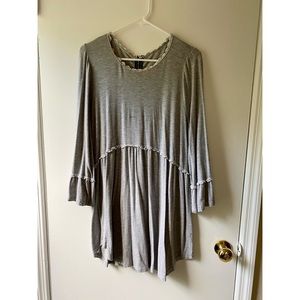 XL Gray Blouse